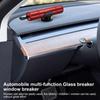 2 in 1 Car Safety Hammer Emergency Glass Breaker Seat Belt Cutter High Hardness Tungsten Steel Rescue Tool Auto Accessories