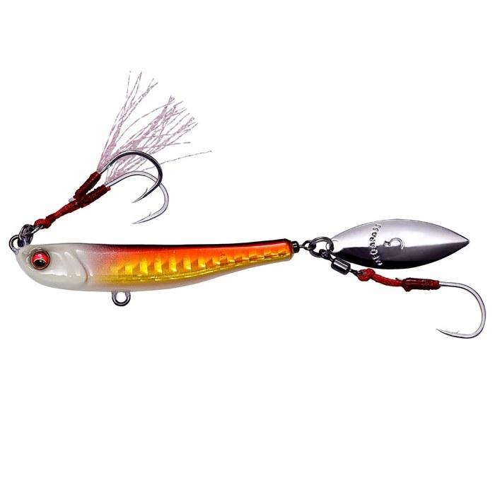Megabass MAKIPPA 30g Half Glow Akakin