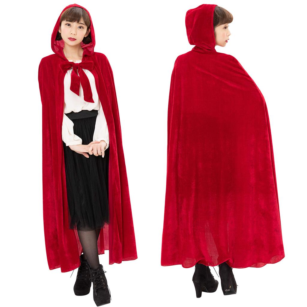 Clearstone Cosplay Halloween Forest Red Cloak Red Women's
