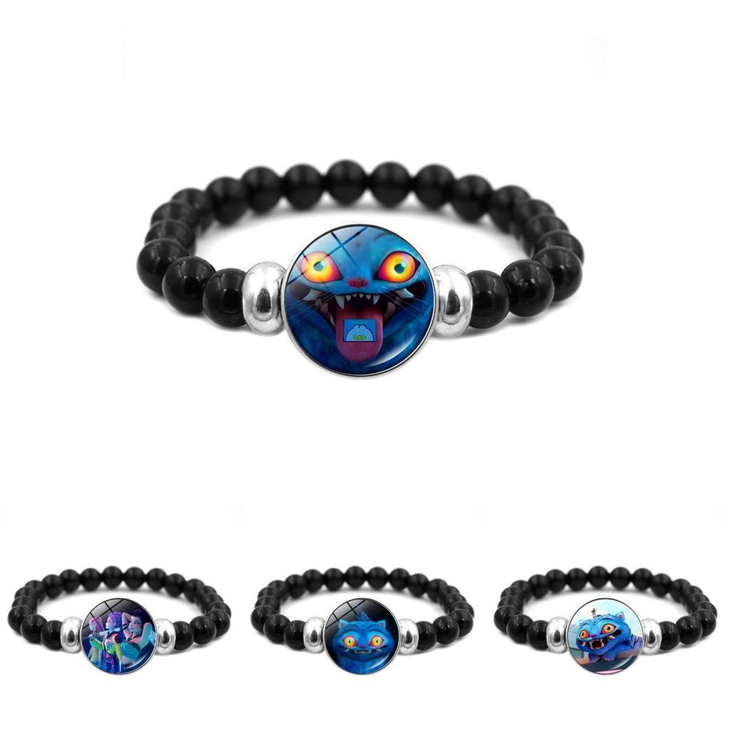 Kpop Demon Huntershand Chain With Colorful Resin Beads For Gift And Travel Souvenir