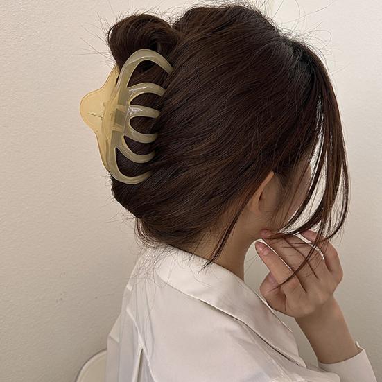 Yousheng Large Octopus Hair Claw Women Thick Hair Back Head Shower Hair Clip Non-Slip Hair Accessories Hair Styling Tools