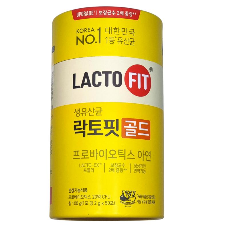 Chong Kun Dang Geondang Lactofit Live Lactobacillus Gold Probiotics, 100g, 4 units