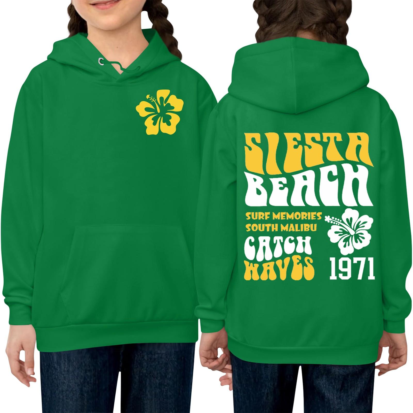 Детские модные повседневные универсальные повседневные толстовки с круглым вырезом для мальчиков и девочек повседневные лоскутные топы с длинными рукавами свитшоты 130 зелёный 1598₽