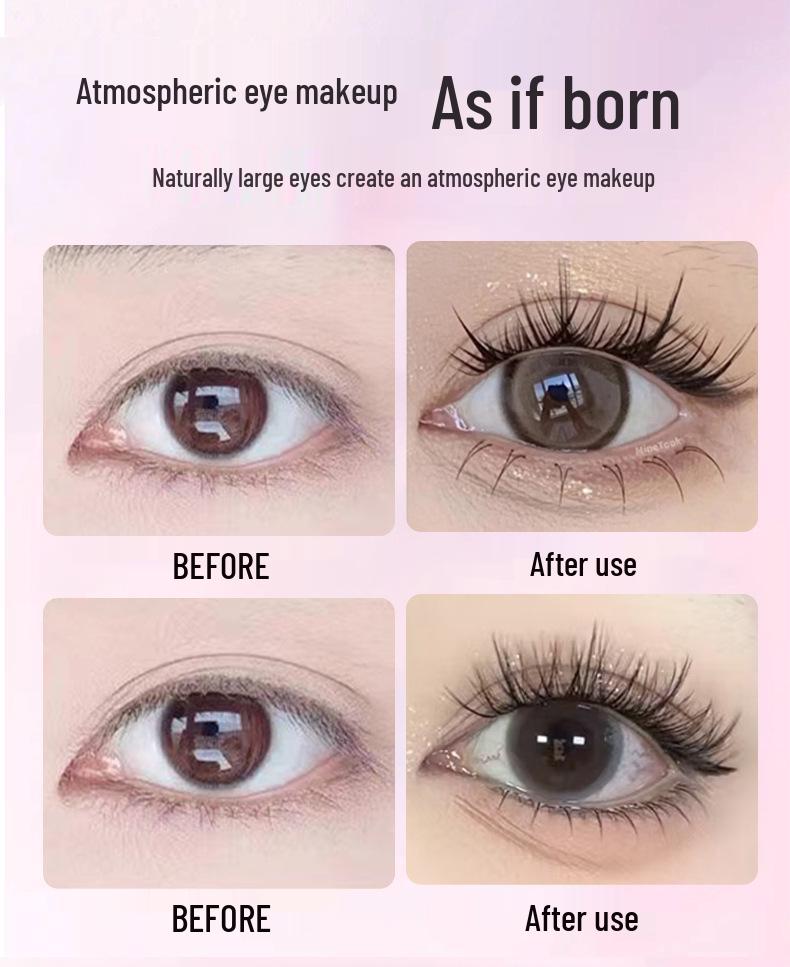 Cross-Border Large Capacity Glue Style False Eyelashes - 32 Rows Natural Lively Photogenic Comic Segmented Lashes