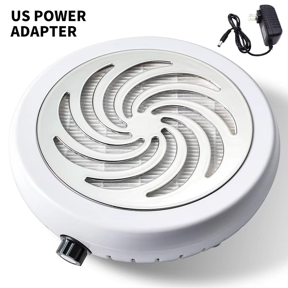 4500 RPM Super Suction Nail Dust Collector Powerful Nails Dust Extractor Nail Art Manicure Fan Vacuum Cleaner And Filter