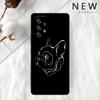French Bulldog Black White Case For Samsung Galaxy A52 A12 A53 A32 4G A13 A51 A21s A71 A22 A33 A72 A31 A03s Phone Cover