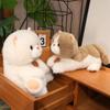 Collection Simulation Cat Plush Toys Fluffy Animal Cartoon Kitty Dolls  Car Decor