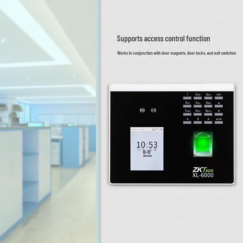ZK Teco XL6000 Dynamic Face & Fingerprint Attendance System
