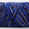 3 Strands Glossy Velvet Hand-Woven Thread Woven Scarf Doll Blanket Chenille Thread Segment Dye 100G Ball