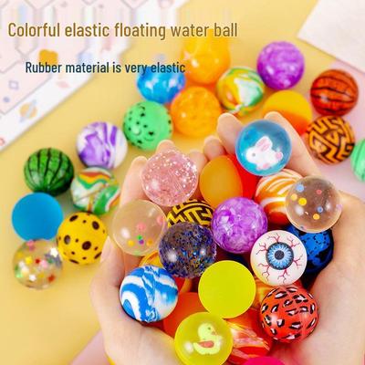 Creative Elastic Bouncy Ball Toy (25mm) – Perfect Gift for Kids, Popular Rubber Gashapon Ball for Kindergartens