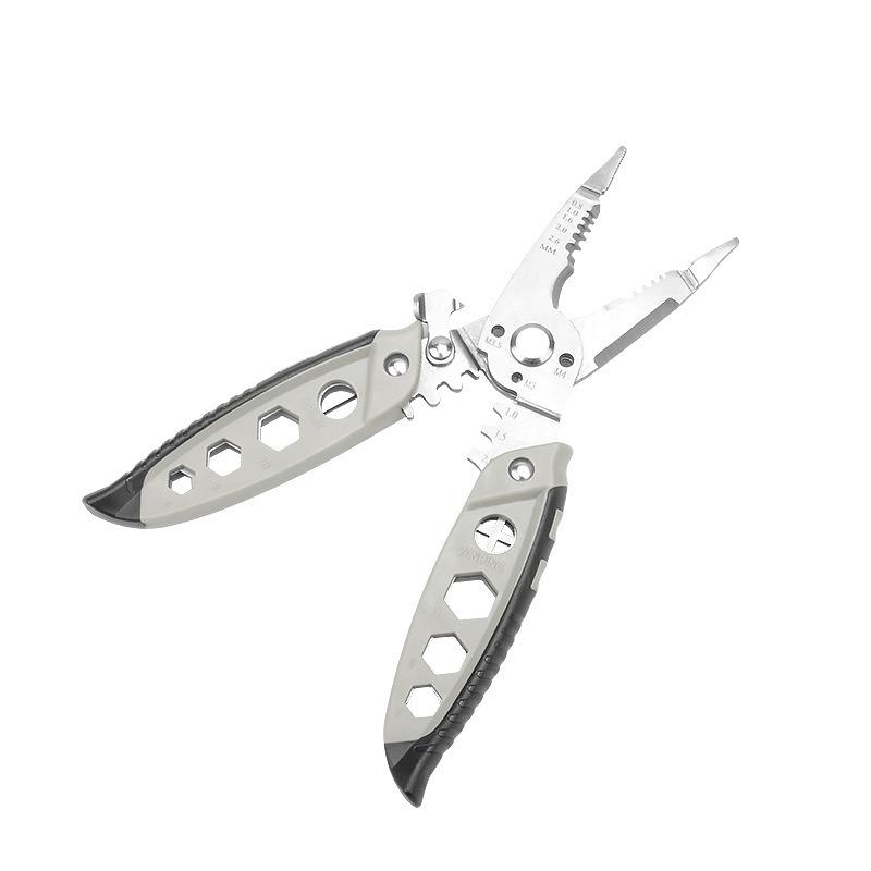 Multifunctional Wire Stripping Pliers Cut Wire Pulling Pressure Wire Winding Universal Tool Pliers 9 in 1 wire strippers