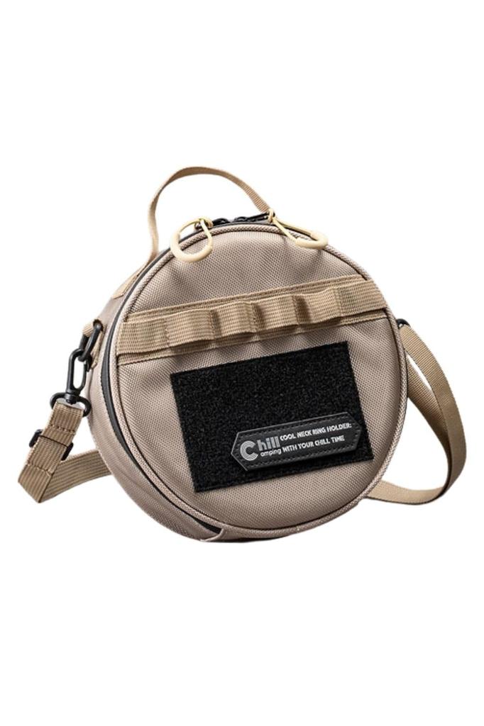 Chill Camping Cool Neck Ring Neck Cooling Ring Storage Insulated Insulated Bag Case, Cooler, Case, Case, (Khaki)