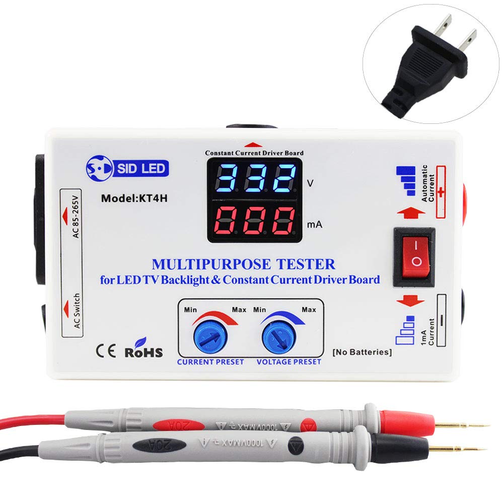Multipurpose Tester for LED TV Backlight and Constant Current Driver Board Used in All LED Lights Repair Output 0-330V