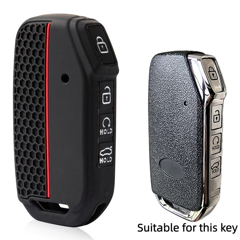 

2026 New Silicone Car Remote Key Case Cover For KIA KN Sportage R Stinger Sorento Ceed Cerato Forte Niro Soul Telluride GTLine