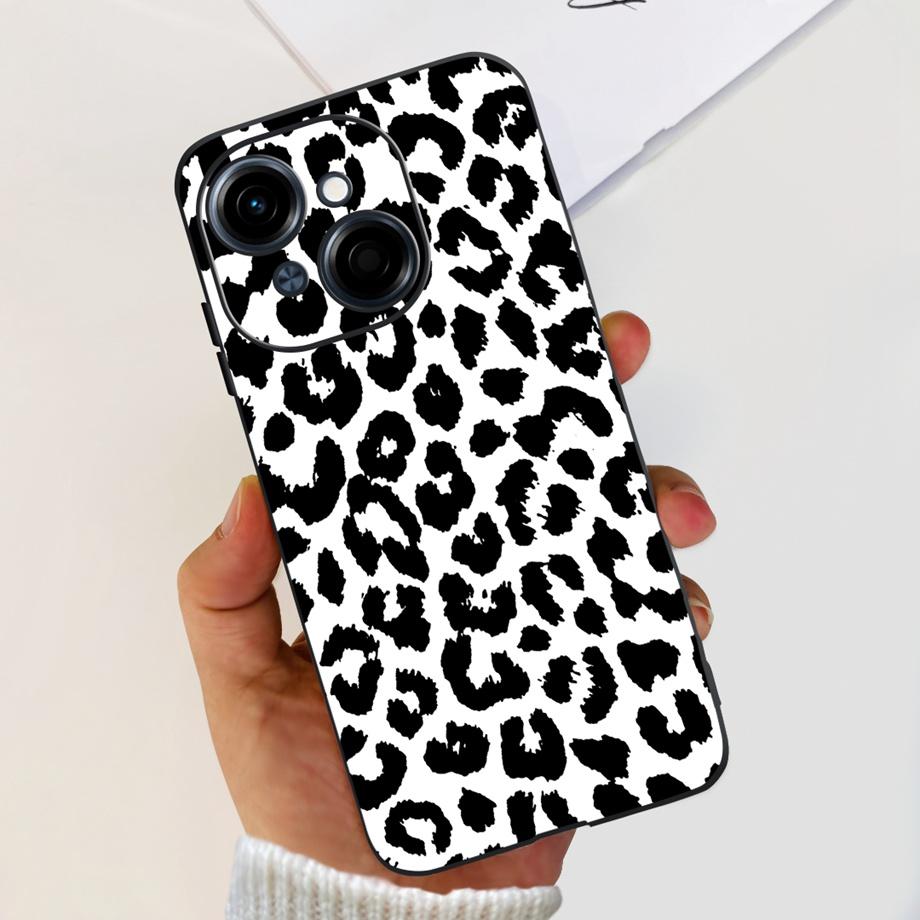 Soft Matte Silicone Bumper Cover For Tecno Spark GO 1 2025 Pop 9 Case TPU SparkGO1 GO2025 Pop9 Marble Love Heart Painting Coques
