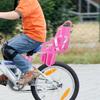 Mädchen Fahrrad Puppensitz Universelles Zubehör mit Aufkleber Kinderfahrrad Dekoration Puppen Fahrradsitz Fahrradzubehör für Mädchen Jungen