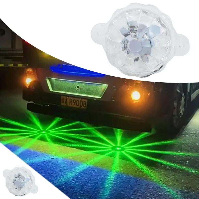 1pcs Automobile truck laser spotlight chassis decorative light motorcycle universal flashing color light Accessories