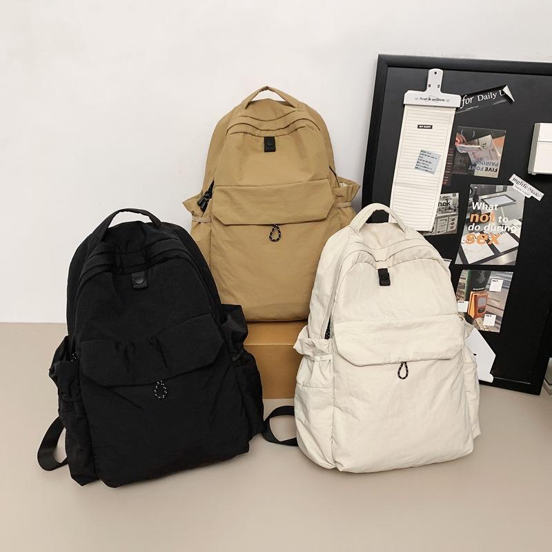 Schoolbag Outdoor Sports Backpack Male and Female College Student School Bag Light Commuter Bag Computer Bag Versatile Leisure Travel Backpack