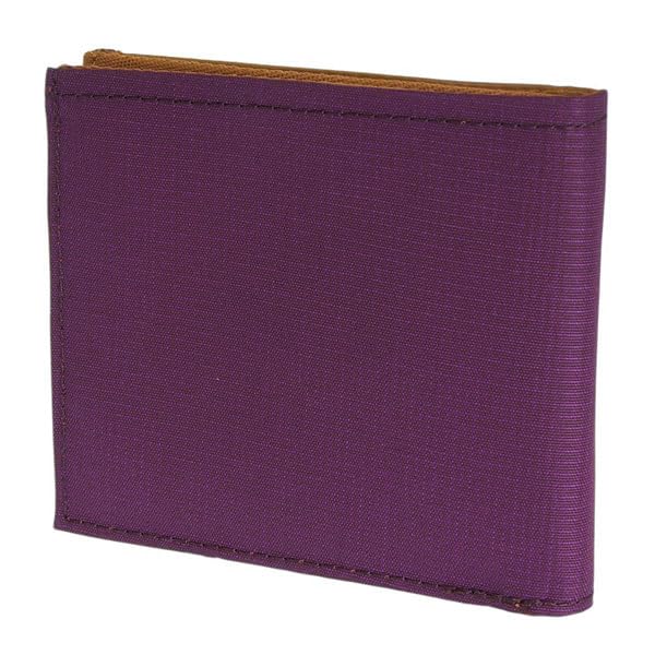[Montbell] Men's Bi-fold Wallet, Compact Nylon Flat Wallet 1133371, Card-resistant design (Purple (PU))