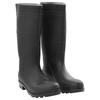 Vidaxl Wellies, Black, Size 46, Pvc