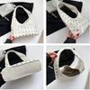 Simple Metal Stud Rivet Shoulder Bag Spicy Girl Sweet Cool Y2k Underarm Bag Punk Style Handbag Underarm Bag Lady