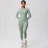 New Tight Yoga Suit Set, High Waist And Hip Lifting Yoga Set, Outdoor Running And Fitness Exercise Set, Two Piece Set For Women