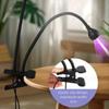 Double-head Gooseneck Nail Lamp Nightlight UV Curable Violet Lamp  for Manicure Salon