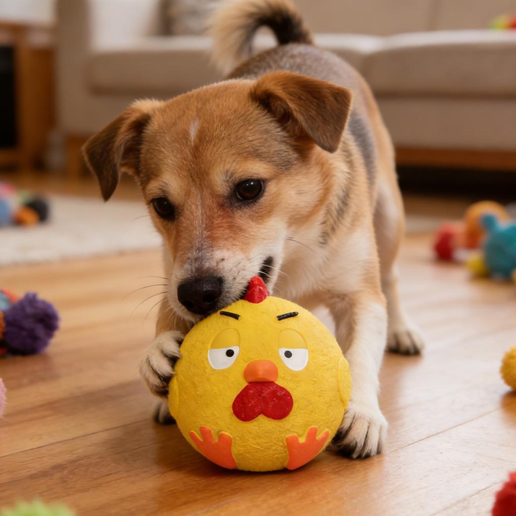Natural Latex Dog Toys, Safe For Teeth, Suitable For Small And Medium-sized Dogs, With Sound Features. Pet Toys.