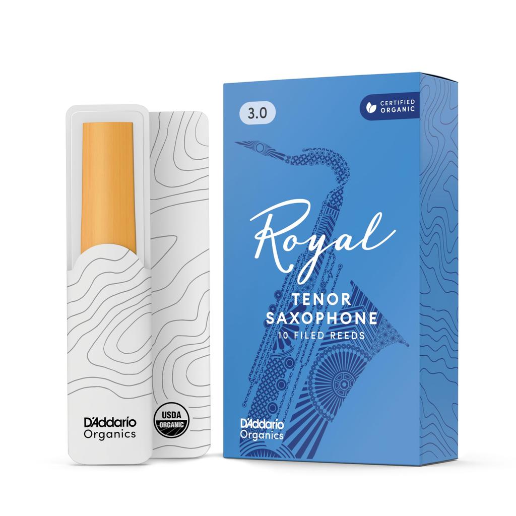Rico Tenor Saxophone Rico Size 3 Reed, Royal,