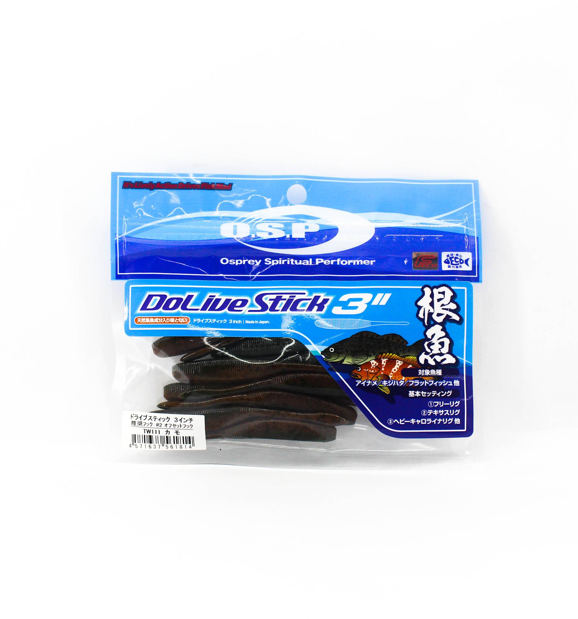OSP Soft Lure Dolive Stick 3 Inches SW TW-111 (1814)