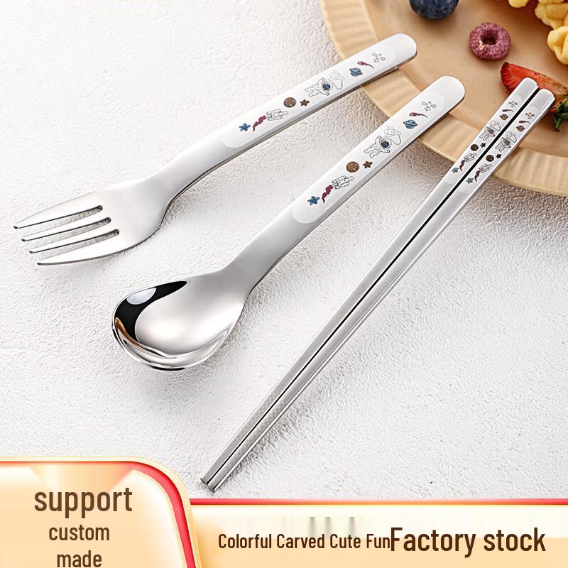 316 Stainless Steel Little Cat Cutlery Set