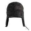 Beret Hat Men's Winter Velvet Thick Ear Protection Warm Beret Outdoor Windproof Cold-Proof Middle-Aged Elderly Men's Cap