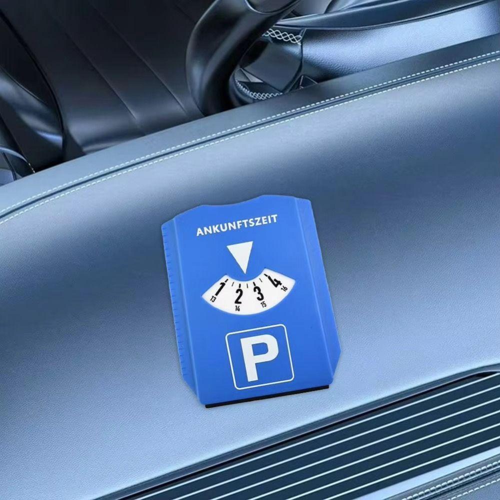 PS Material Parking Timer German STVO Regulation Time Display Disc Parking Meter  Snow Removal