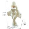 A 12cm ghost ornament, 3D printed white dress ghost decoration, funny Halloween indoor and outdoor decoration
