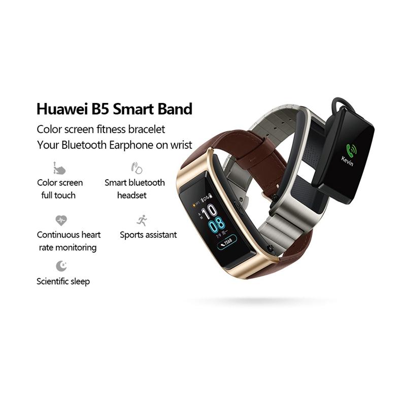 Huawei TalkBand B5 Bluetooth 4.2 Headset Fitness Tracking Business Smart  Armband für Android / iOS günstig kaufen — Preis, kostenloser Versand,  echte Bewertungen mit Fotos — Joom