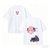 Lavato Vintage Le Quintessenziali Quintuple Nino Nakano Anime Commedia Romantica Manga Giapponese Stampato Cotone T-shirt Uomo Donna Tee Estiva Casual