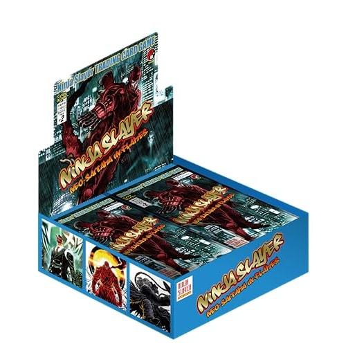 TCG Ninja Slayer Trading Card Game Booster Pack #2 6 Boxes In a Carton