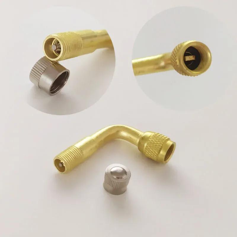 1Pcs 45 90 135 Degree Angle Bent Valve Adaptor Tyre Tube Valve Extension Adapter for Motorcycle Truck Car Moto Bike