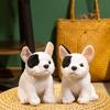 Cute Simulation French Bulldog Doll Plush Toy Puppy Dog Doll Child Companionship Soothing Doll