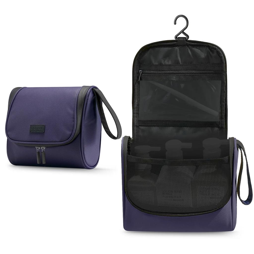 Foldable Toiletry Bag Waterproof Cosmetic Bag Women Men Travel Gym Luxury Makeup Organizer Bathroom Hanging Storage Case 2025