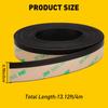 4M Rubber Seal Strip Car Front Rear Side Window Trim Edge Moulding Weatherstrip for Peugeot 206 207 208 3008 308 307 407