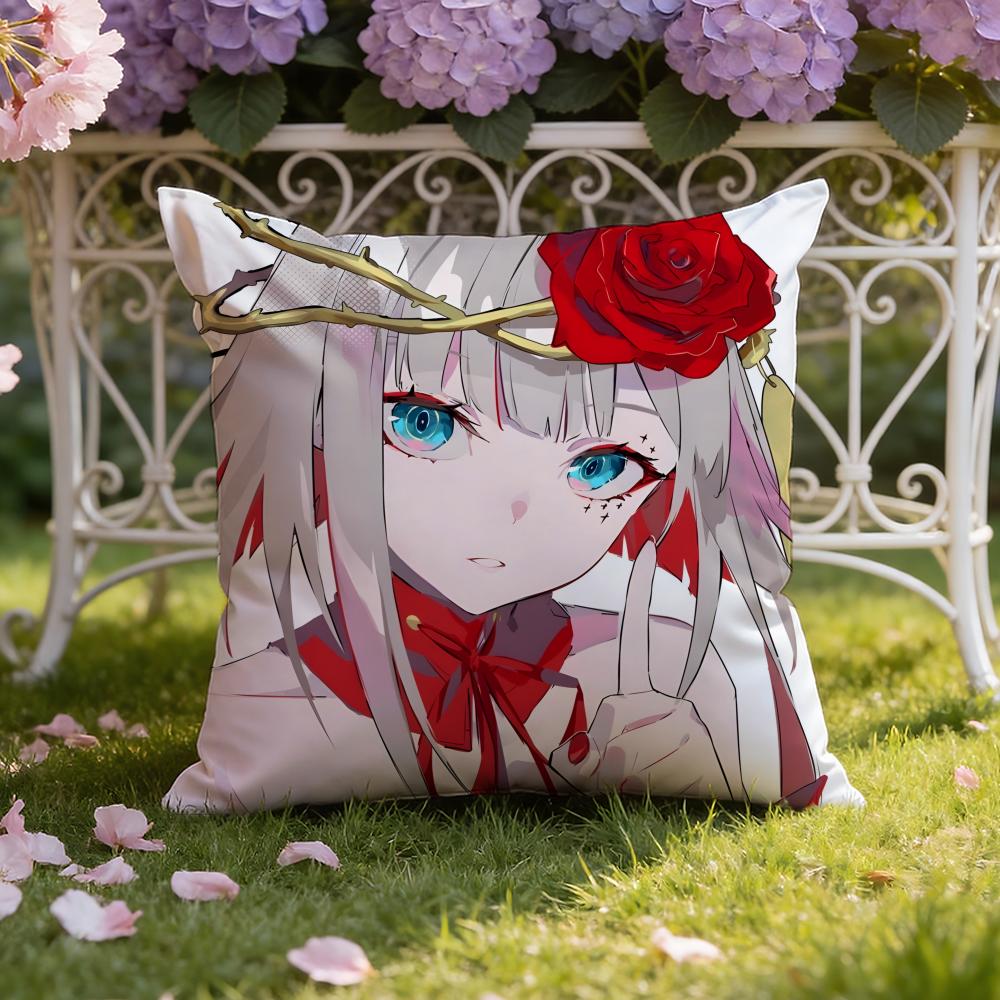 Anime T-Takt Op. Destiny Cushion Cover Home & Car Dual-Scene Pillow Cover: Reversible for Premium Comfort