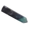 Natural Fluorite Quartz Crystal Hexagonal Wand for Decoration Ornament