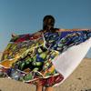 Cartoon N-Ninja Turtles Microfiber Printed Beach Towel Mountain Climbing Yoga Beach Swimming Running Absorbent Soft Towel