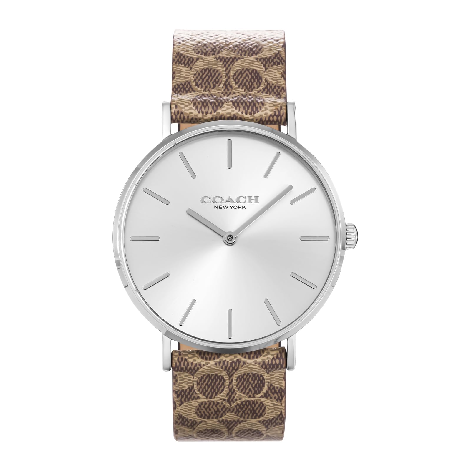 

Часы PERRY Silver Dial Stainless Steel Quartz 36MM 14503122 Brown [Coach] Женские [Товар]
