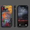 GX103 Jean Michel Basquiat miękki futerał silikonowy do iPhone 13 12 Mini 11 Pro XS Max XR X 8 7 6 6S Plus 5 5S SE 2020