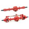 RC Car Metal Gear Front&Rear Bridge Axle Set for MN D90 D91 D96 99S FJ45 1/12 RC Car Upgrade Parts Accessories