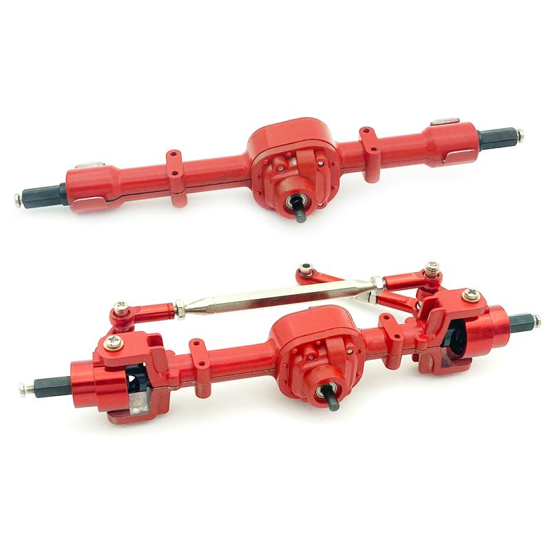 RC Car Metal Gear Front&Rear Bridge Axle Set for MN D90 D91 D96 99S FJ45 1/12 RC Car Upgrade Parts Accessories