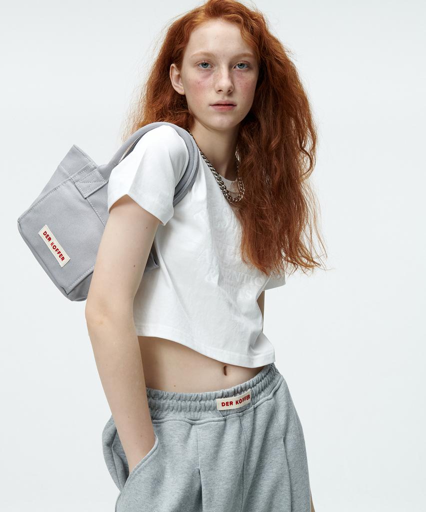 Der Koffer Shopper Canvas Mini [Cloud]