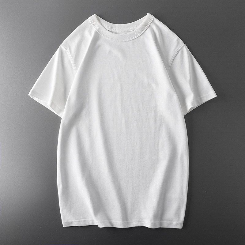 Amekaji 300G Heavy Weight T-Shirt Men's Short Sleeve Summer American Cotton Base Shirt Export Men's Clothing Cotton T-shirt